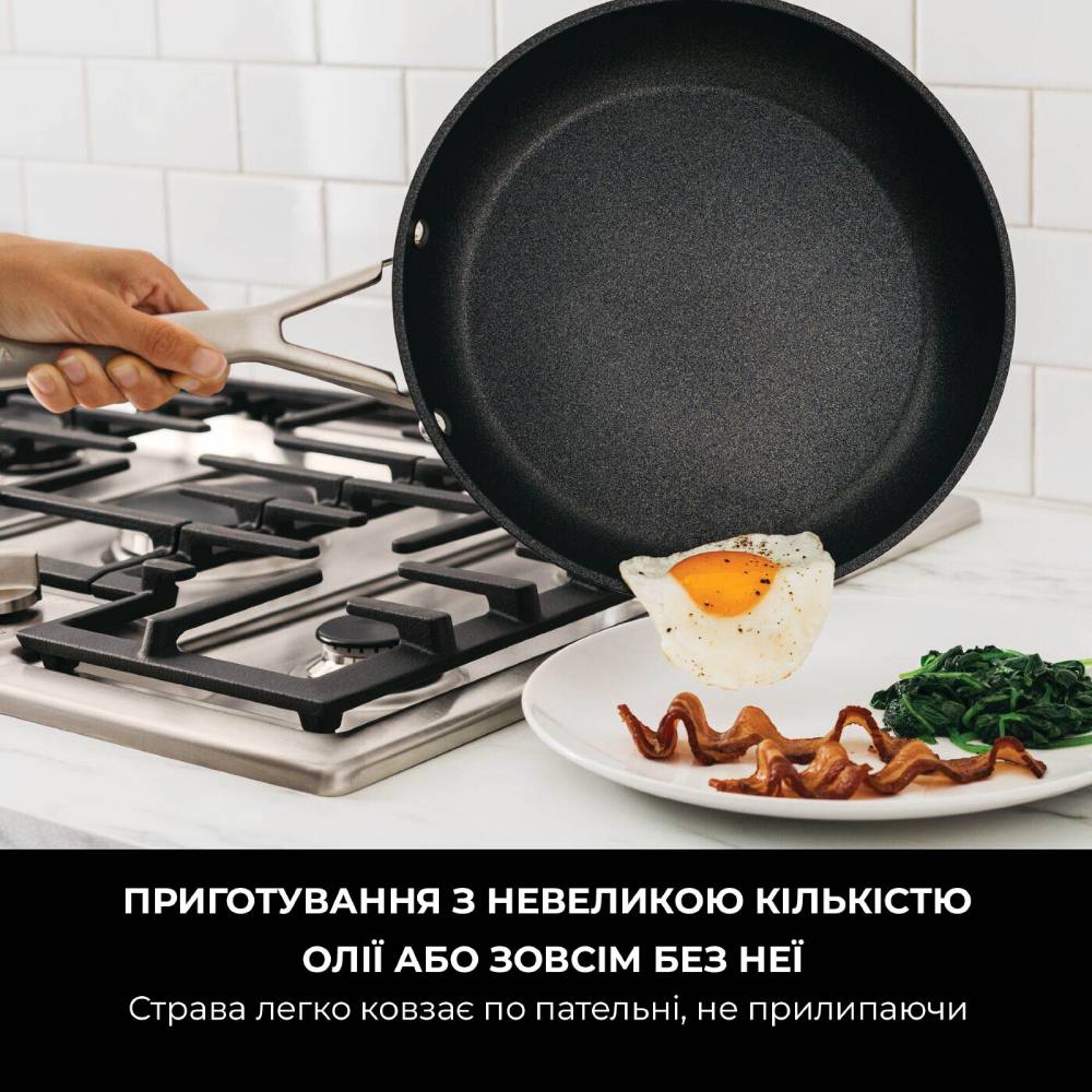 Сковорода NINJA ZEROSTICK Essentials 20 см (C10020DE) Зовнішній вигляд Сковорода NINJA ZEROSTICK Essentials 20 см (C10020DE)