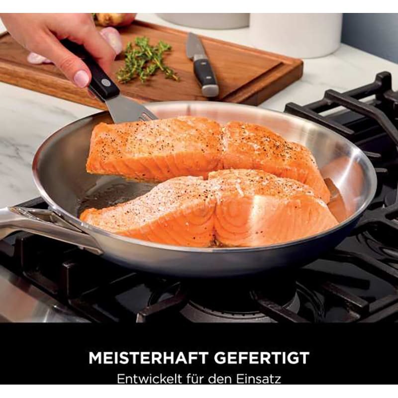 Сковорода NINJA EverClad 28 см Silver (C90028DE) Кришка без кришки