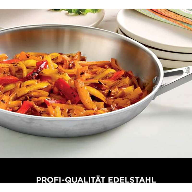 Зовнішній вигляд Сковорода NINJA EverClad 28 см Silver (C90028DE)