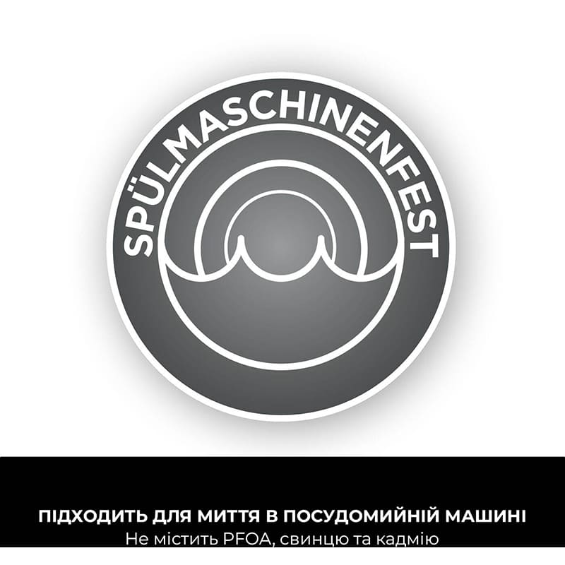 Зовнішній вигляд Сковорода NINJA ZEROSTICK Classic 28 см Black (CW50028DE)