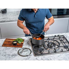 Сотейник із кришкою NINJA ZEROSTICK Premium 20 см Black (C30220EU)