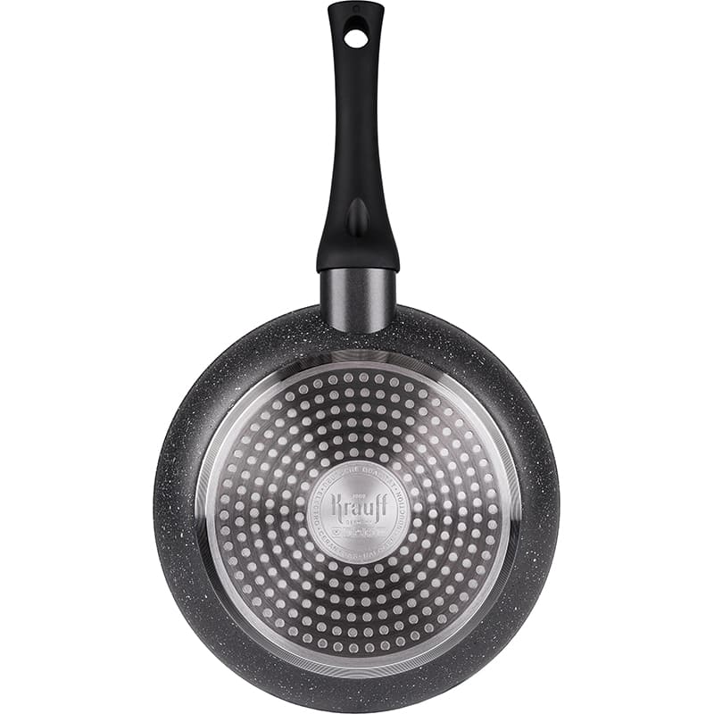 Сковорода з кришкою KRAUFF Fry Power 24 см Grey (25-45-276) Матеріал алюміній
