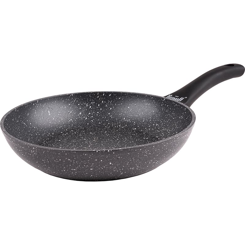 Сковорода с крышкой KRAUFF Fry Power 28 см Grey (25-45-278) Крышка с крышкой