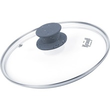 Сковорода с крышкой KRAUFF Fry Power 28 см Grey (25-45-278)