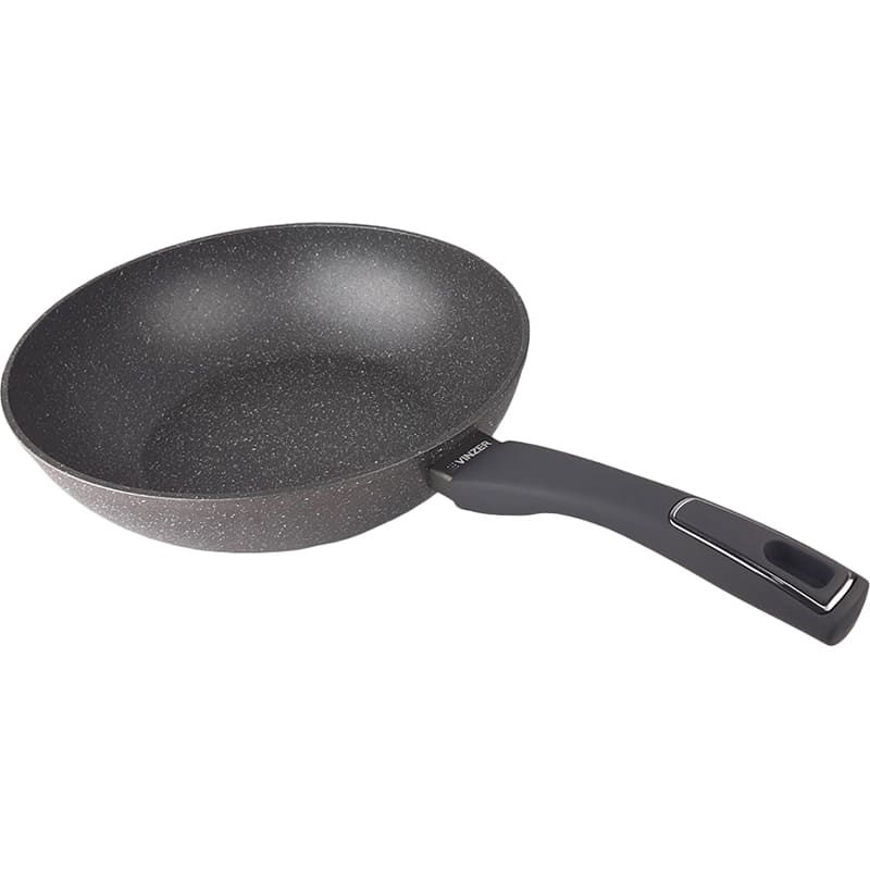 Сковорода Вок VINZER Wok Graphene Induction Line 28 см Grey (50411)