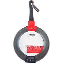 Сковорода VINZER Graphene induction line 28 см (50410)