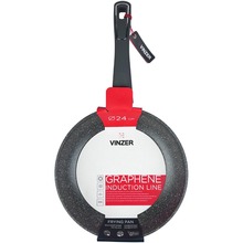 Сковорода VINZER Graphene induction line 24 см (50409)