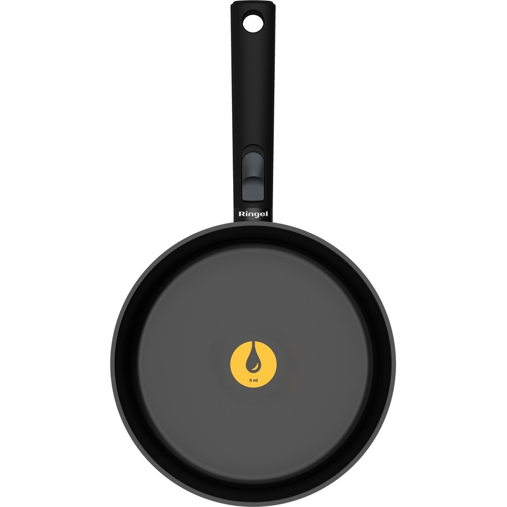 Сковорода RINGEL Grey Line 24 см Black (RG-1155-24)