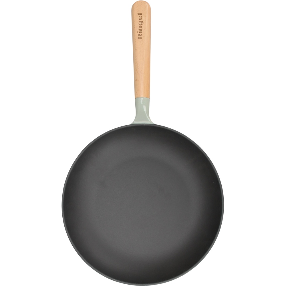 Сковорода Вок RINGEL PrimaVERA 26 см Green (RG-1147-26/w ci)