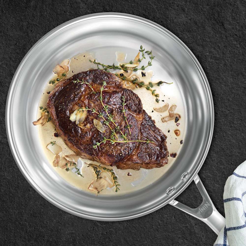 Фото Сковорода NINJA EverClad 20 см Stainless Steel (C90020DE)