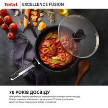 Сковорода TEFAL Excellence Fusion 28 см Black (G3380602)