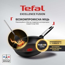 Сковорода для блинов TEFAL Excellence Fusion 25 см Black (G3383802)