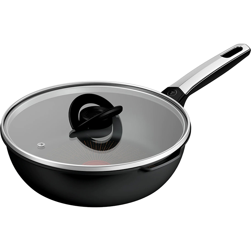 Сковорода с крышкой TEFAL Excellence Fusion 24 см Black (G3388402)