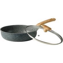 Сковорода с крышкой BRAVO CHEF 24 см Grey (BC-1102-24 HL)