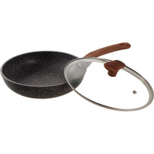 Сковорода с крышкой BRAVO CHEF 20 см Black (BC-1102-20 L)