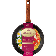 Сковорода OSCAR Frittata 24 см Black (OSR-1112-24H)