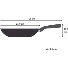 Сковорода с крышкой TEFAL Expertise 24 см Black (G3218402)