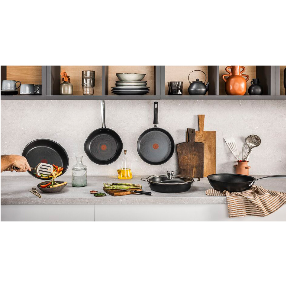 Обзор Сотейник с крышкой TEFAL 28 см Excellence + (G3308602)