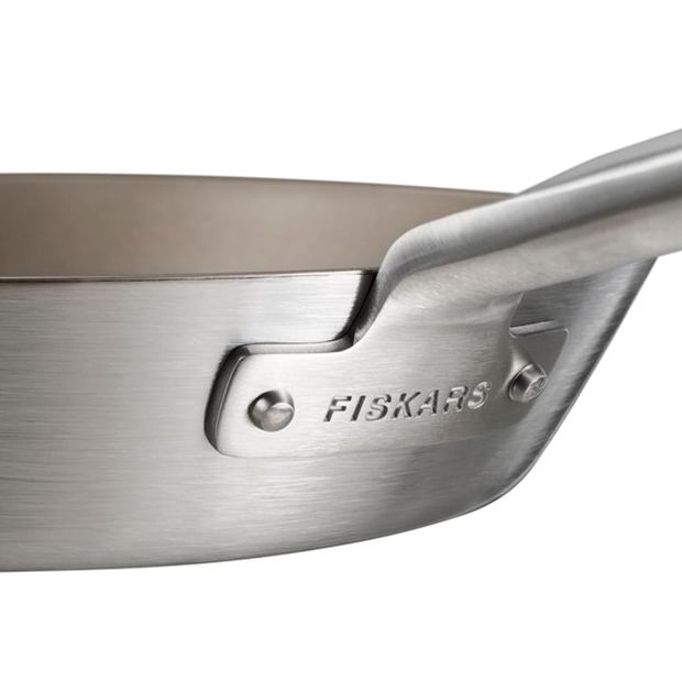 Сковорода FISKARS Norden 24 см Stainless Steel (Stainless Steel) Диаметр 24