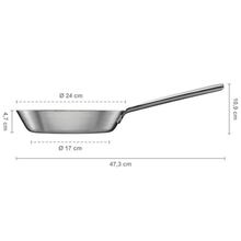 Сковорода FISKARS Norden 24 см Stainless Steel (Stainless Steel)