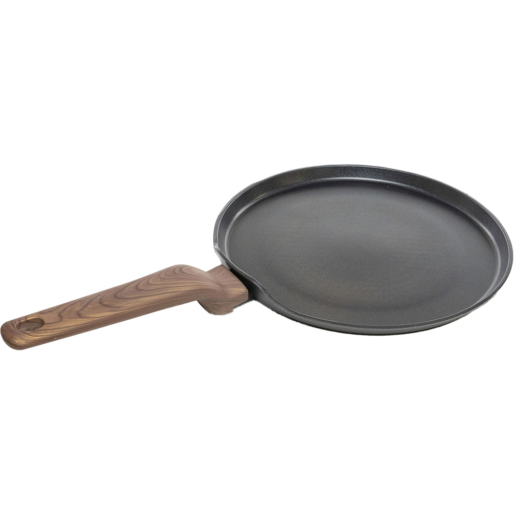 Сковорода для млинців HOLMER PF-22624-SWB 24 см Wood Кришка без кришки