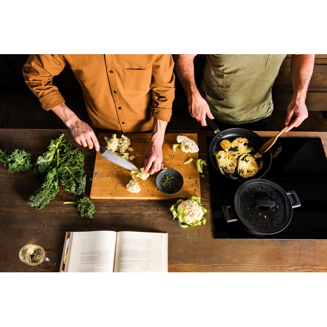 Зображення Сковорода FISKARS Hard Face 24 см Black (1075458)