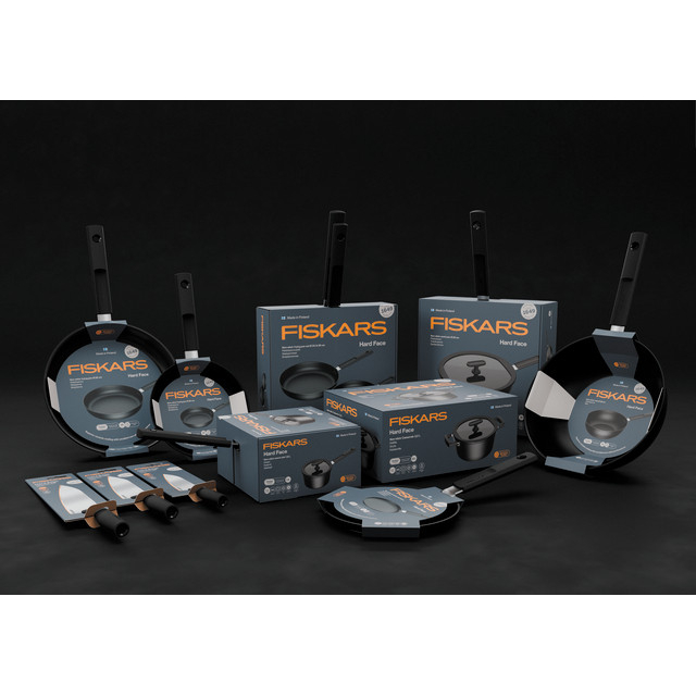 Покупка Сковорода для блинов FISKARS Hard Face 22 см Black (1075522)