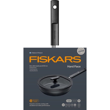 Сотейник с крышкой FISKARS Hard Face 24 см Black (1075528)