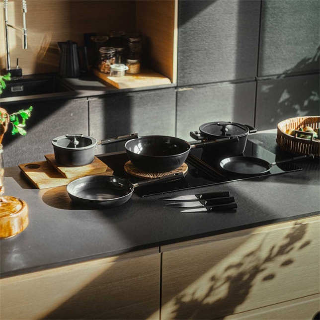 В интернет магазине Сотейник с крышкой FISKARS Hard Face 24 см Black (1075528)