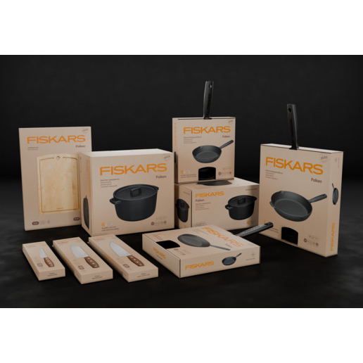 Изображение Сковорода FISKARS Folken 24 см Black (1075700)