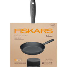Сковорода FISKARS Folken 24 см Black (1075700)