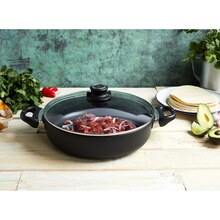 Сотейник с крышкой SWISS DIAMOND XD Induction 28 см Black (XD6628ic)