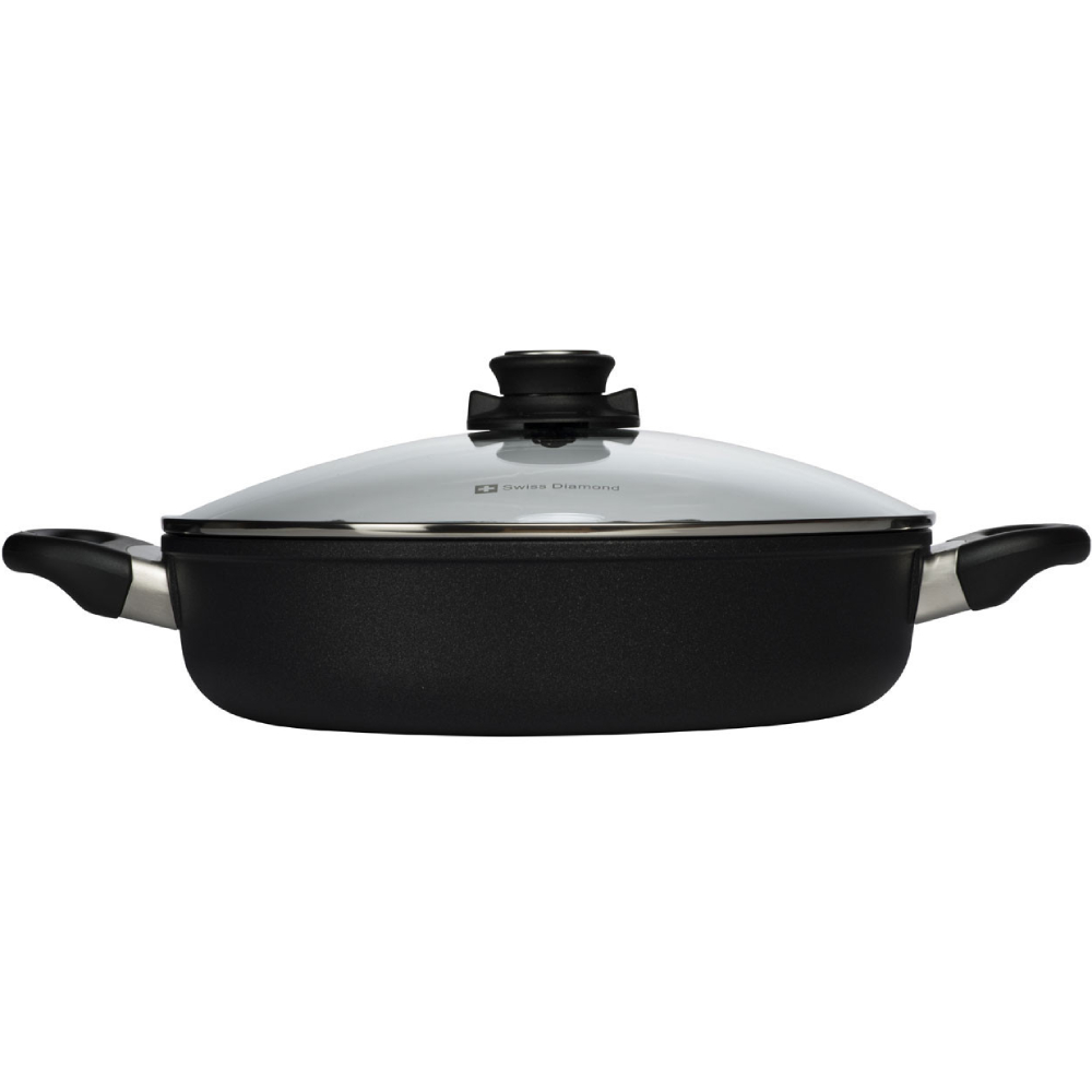 Сотейник с крышкой SWISS DIAMOND XD Induction 28 см Black (XD6628ic)