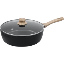 Сковорода з кришкою PYREX Cook&Care 28 см Black (CR28DF6/8144)