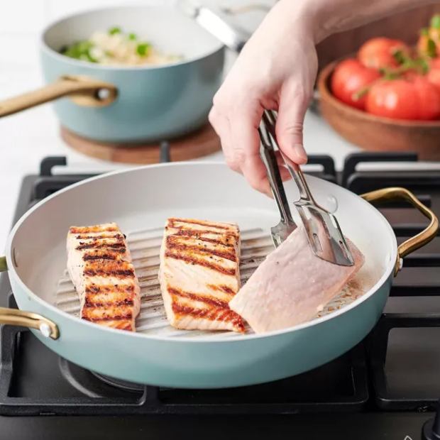 Сковорода-гриль GREEN PAN Padova 28 см (CC002483-001) Особливості багатошарове дно