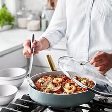 Сотейник с крышкой GREEN PAN Padova 28 см (CC002827-001)