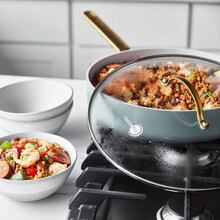 Сотейник с крышкой GREEN PAN Padova 28 см (CC002827-001)