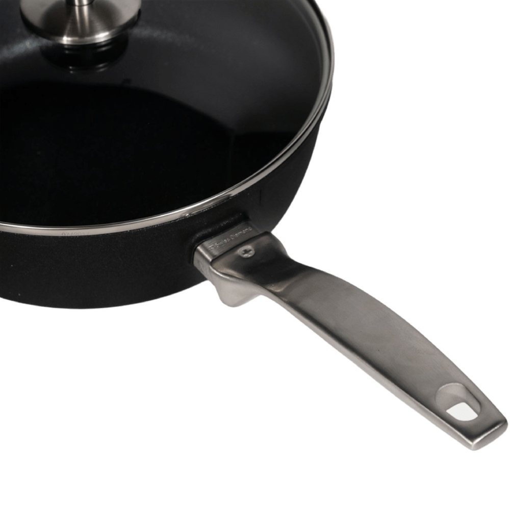 Сотейник с крышкой SWISS DIAMOND CXD Induction 24 см Black (CXD6724ic) Тип сотейник