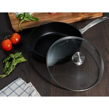 Сотейник с крышкой SWISS DIAMOND CXD Induction 28 см Black (CXD6728ic)