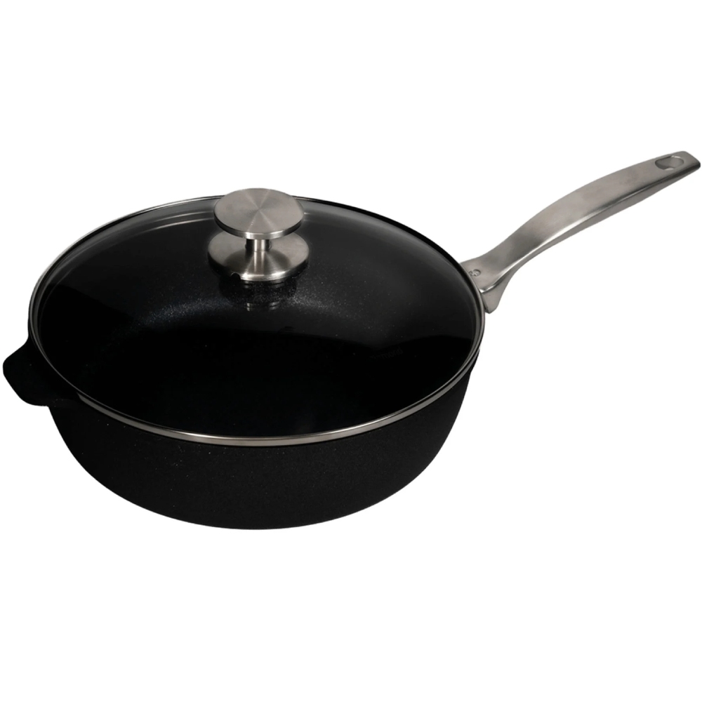 Сотейник с крышкой SWISS DIAMOND CXD Induction 26 см Black (CXD6726ic)
