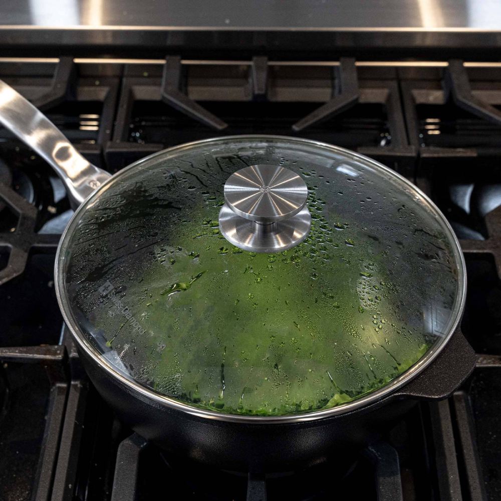 Фото Сотейник с крышкой SWISS DIAMOND CXD Induction 26 см Black (CXD6726ic)