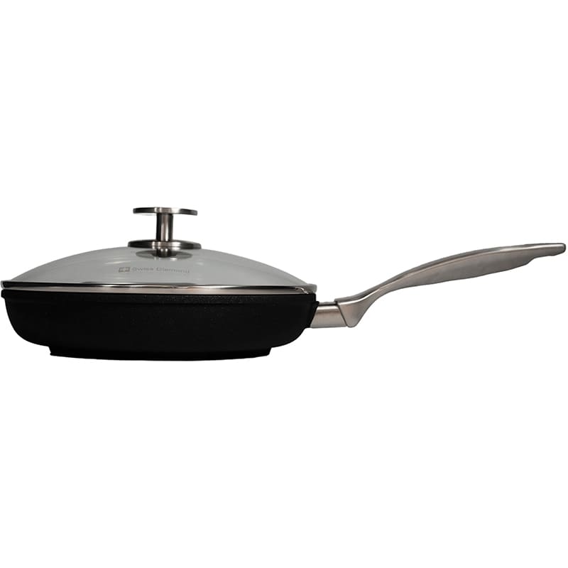 Сковорода с крышкой SWISS DIAMOND CXD Induction 24 см (CXD6424ic) Высота борта 5
