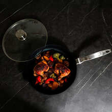 Сковорода с крышкой SWISS DIAMOND CXD Induction 28 см (CXD6428ic)