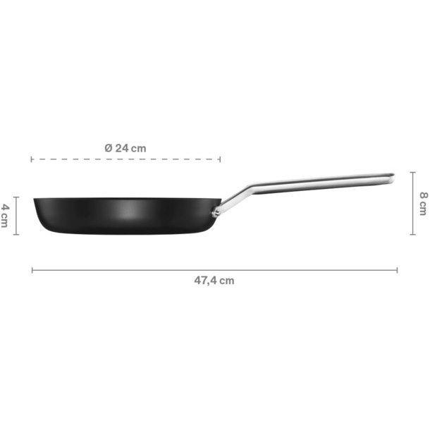 Внешний вид Сковорода FISKARS Сковорода Taiten 24 см Black (1066946)