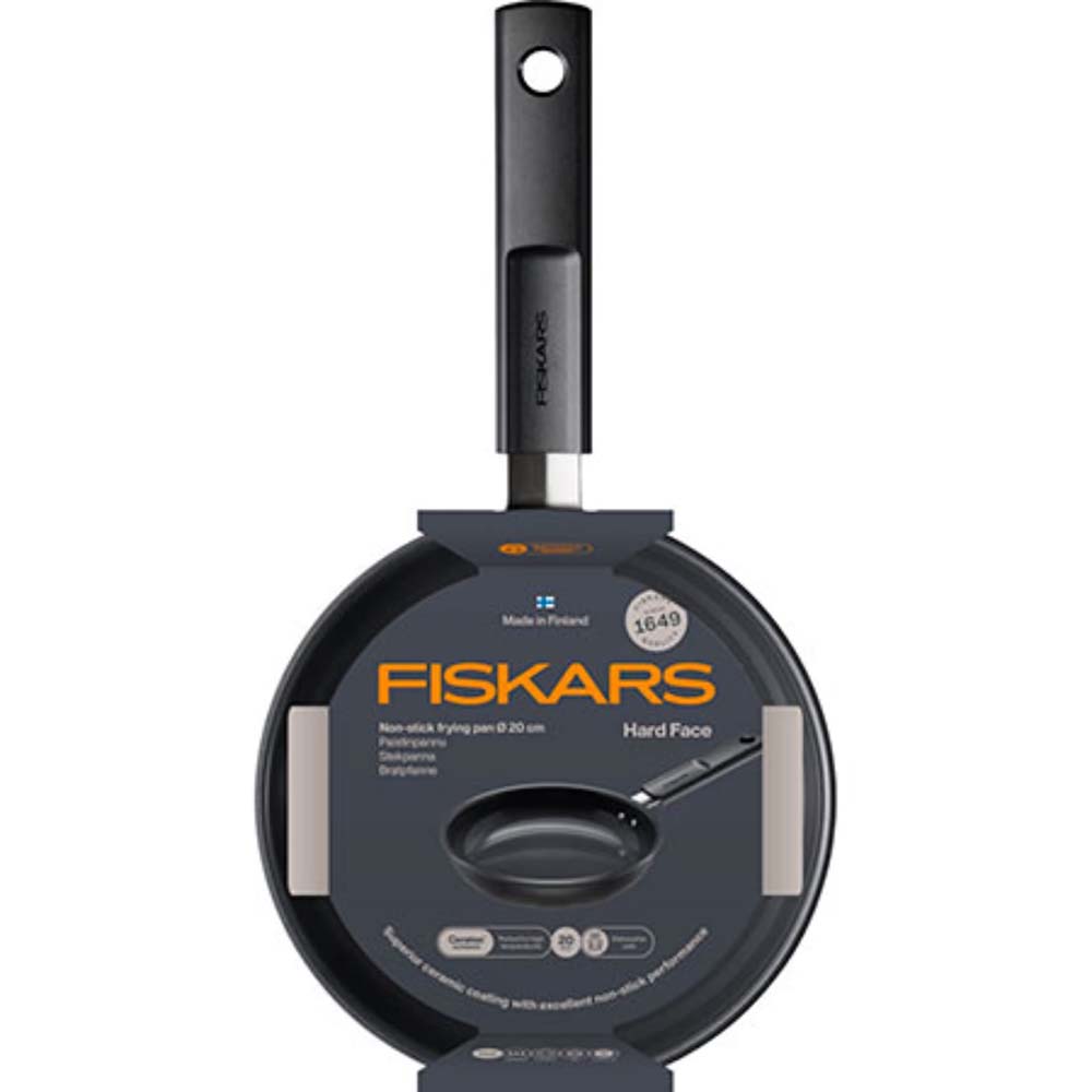 Сковорода FISKARS Hard Face 20 см (1075457) Диаметр 20