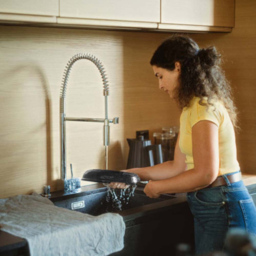 Фото Сковорода FISKARS Hard Face 30 см (1075521)