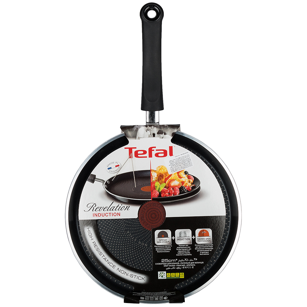 Внешний вид Сковорода для блинов TEFAL Revelation 25 см блинная (C2131072)