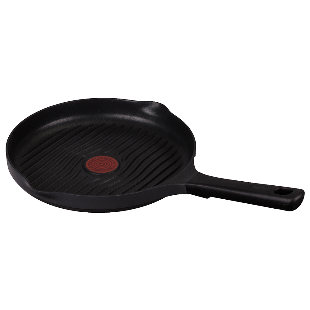 Сковорода-гриль TEFAL C7534154 б/кр 26 см гриль Mineral Тип гриль