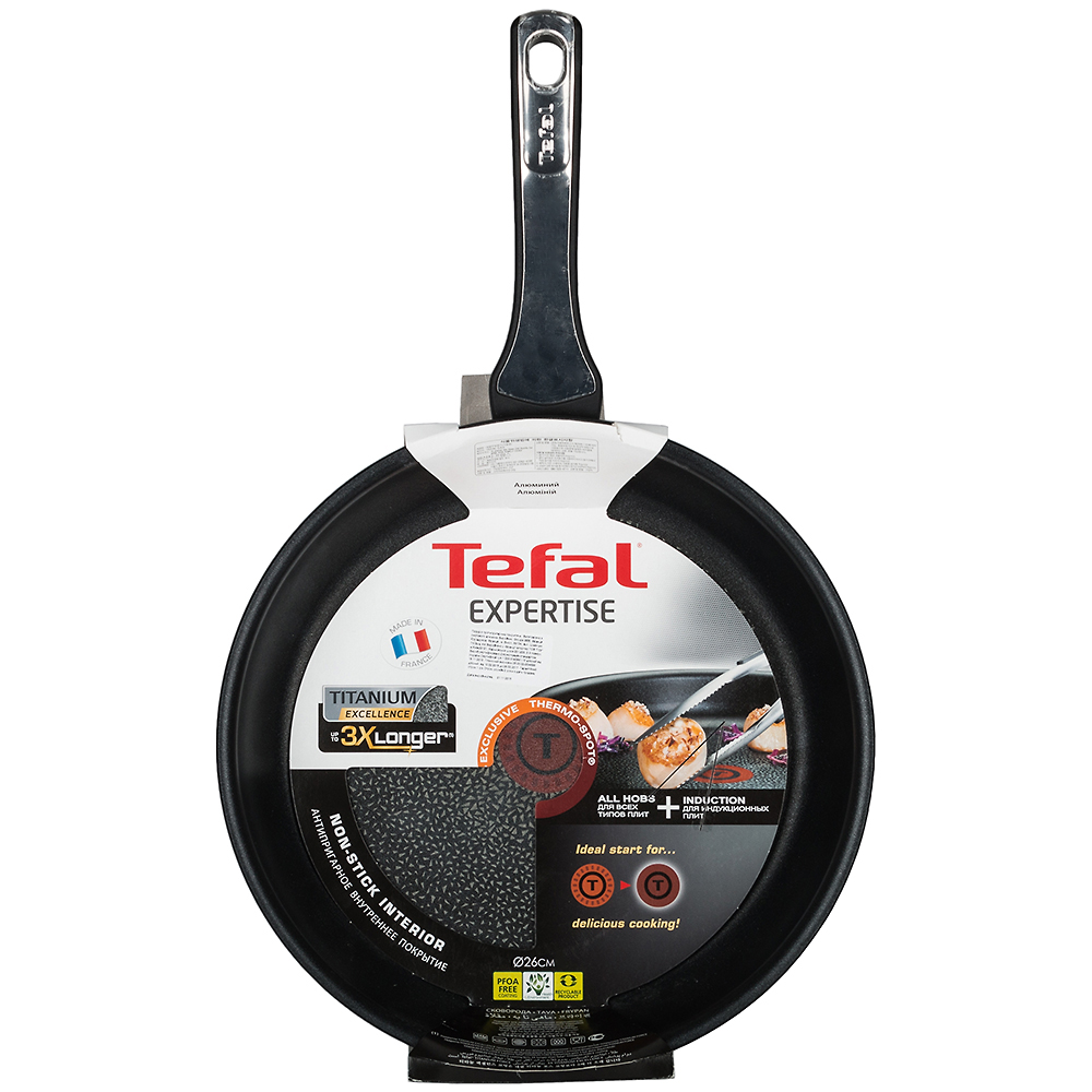 Зовнішній вигляд Сковорода TEFAL Expertise 26 см (C6200572)