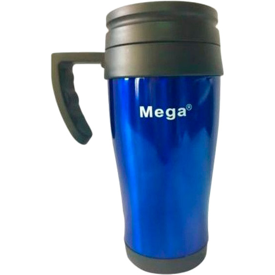 

Термокружка MEGA М PR040 0.4 л Blue (717040761241), Термочашка М PR040 0,4 л (PM040METL)Синий